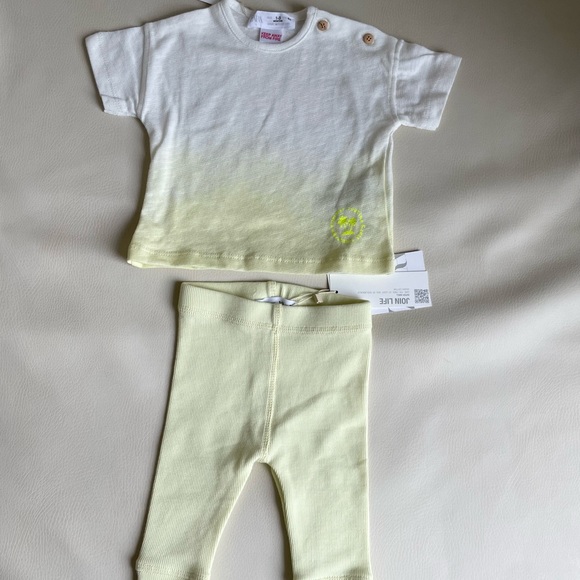 Zara Baby 2PC Matching Set 1-3 months - Picture 2 of 14